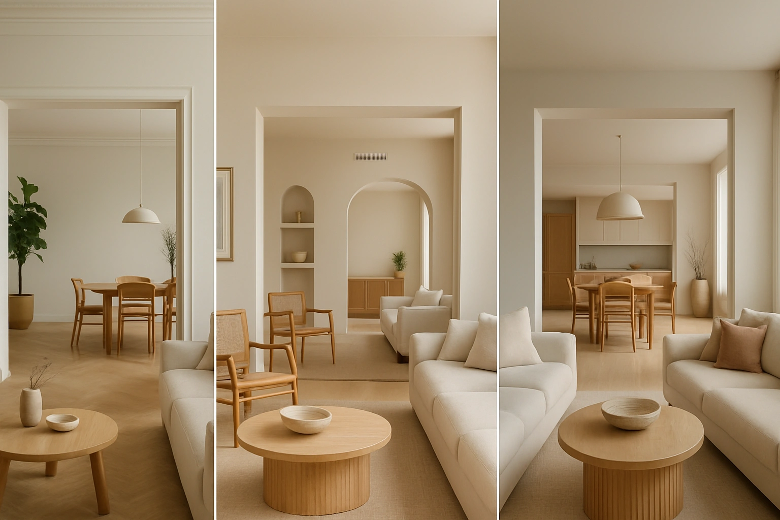 Claves para lograr continuidad visual entre estancias 