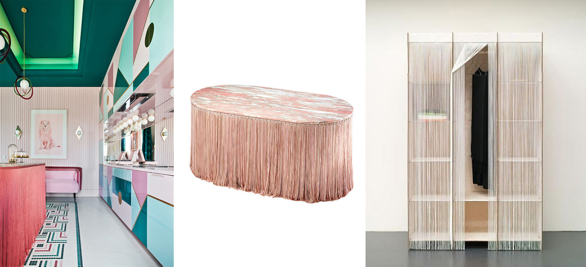 Diseñar mobiliario con flecos blog Valeria Bonomi Interiorista
